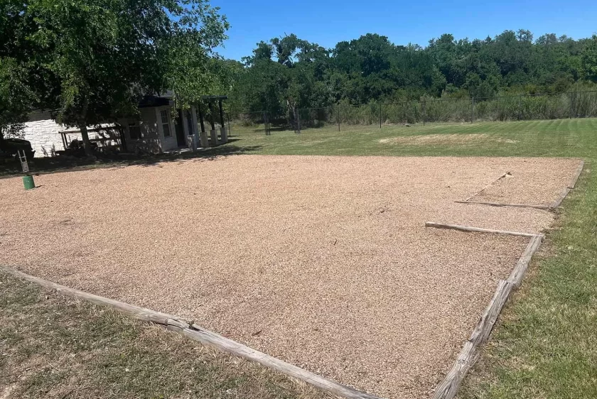 Bluebonnet crew providing junk removal in Lakeway