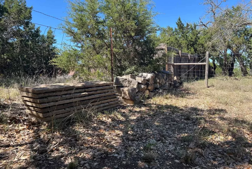 Bluebonnet crew providing junk removal in Lakeway